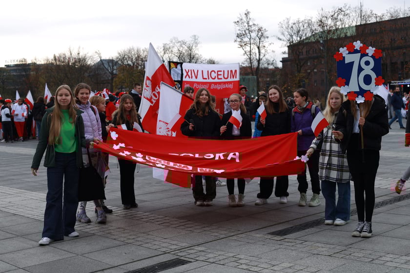 Radosna Parada niepodległości 2022 Wrocław