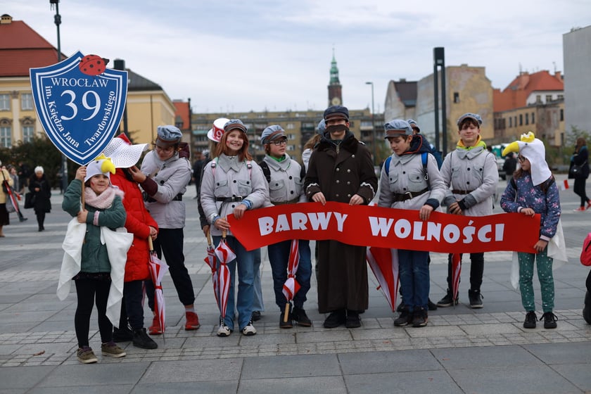 Radosna Parada niepodległości 2022 Wrocław