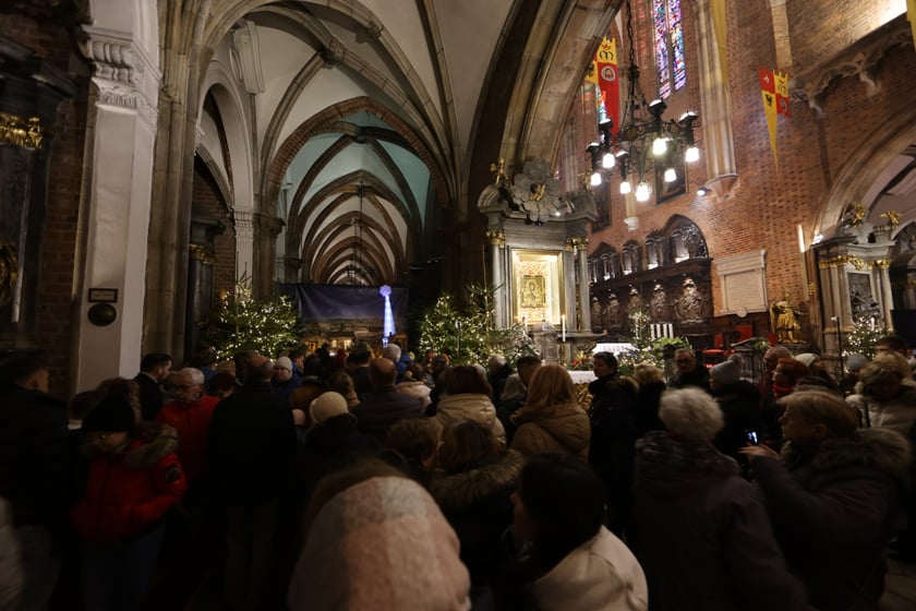 Szopka betlejemska w katedrze na Ostrowie Tumskim