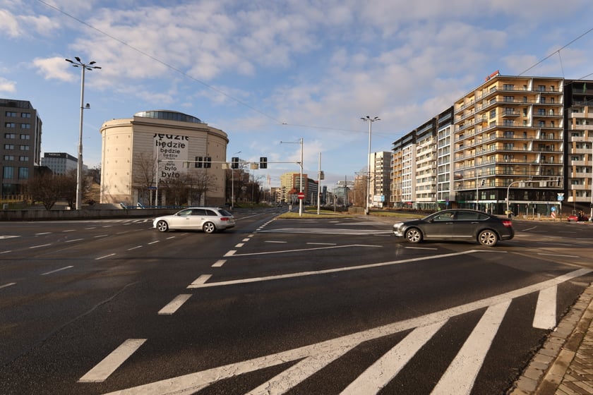 Okolice ulicy Legnickiej, placu Jana Pawła II i placu Strzegomskiego - styczeń 2023