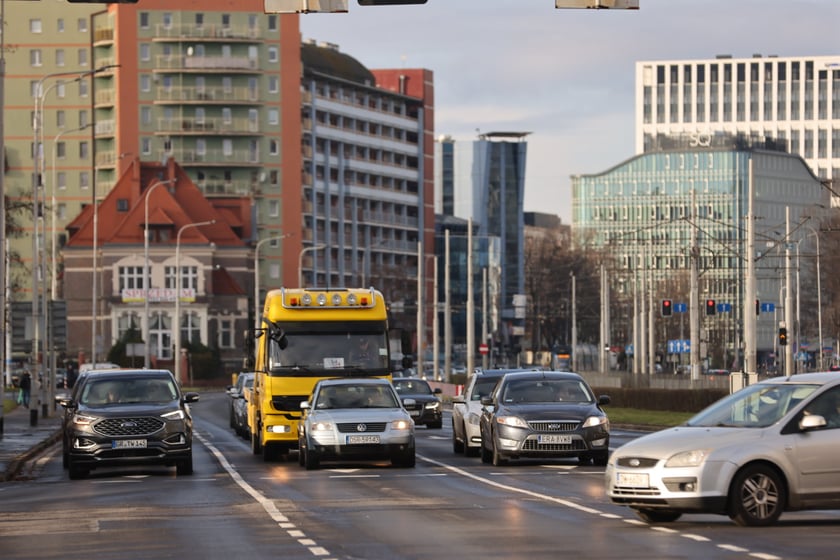 Okolice ulicy Legnickiej, placu Jana Pawła II i placu Strzegomskiego - styczeń 2023