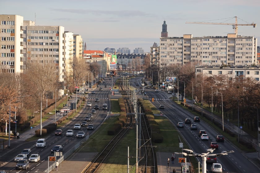Okolice ulicy Legnickiej, placu Jana Pawła II i placu Strzegomskiego - styczeń 2023