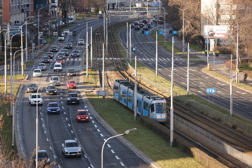 Okolice ulicy Legnickiej, placu Jana Pawła II i placu Strzegomskiego - styczeń 2023