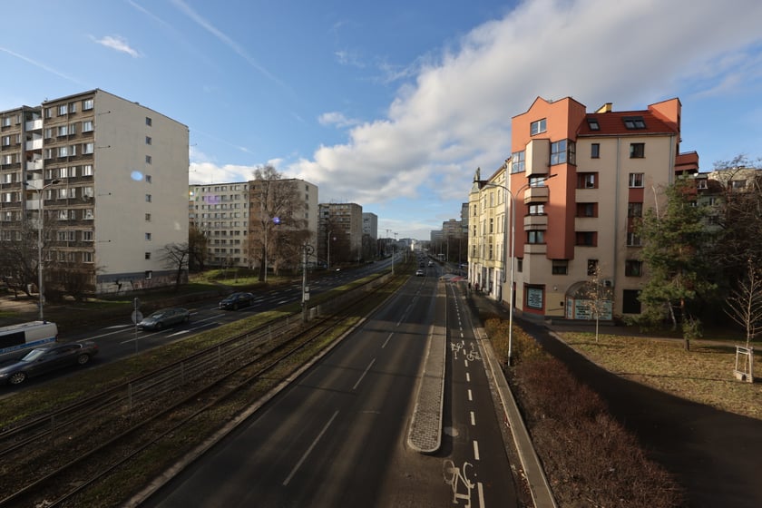 Okolice ulicy Legnickiej, placu Jana Pawła II i placu Strzegomskiego - styczeń 2023