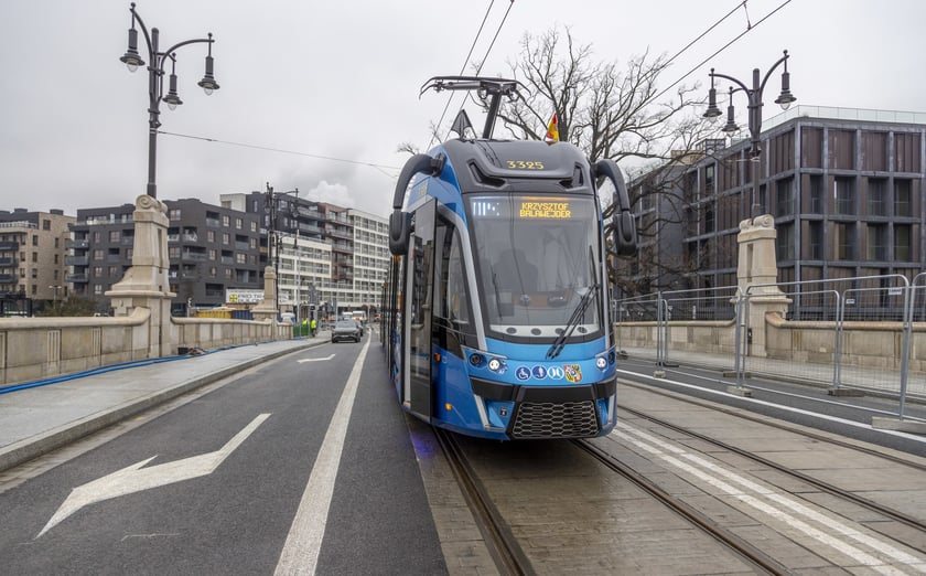 Dzień jazdy próbnej tramwajem na mostach Pomorskich