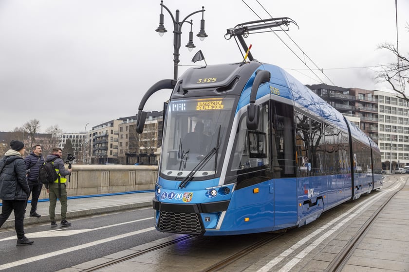 Dzień jazdy próbnej tramwajem na mostach Pomorskich