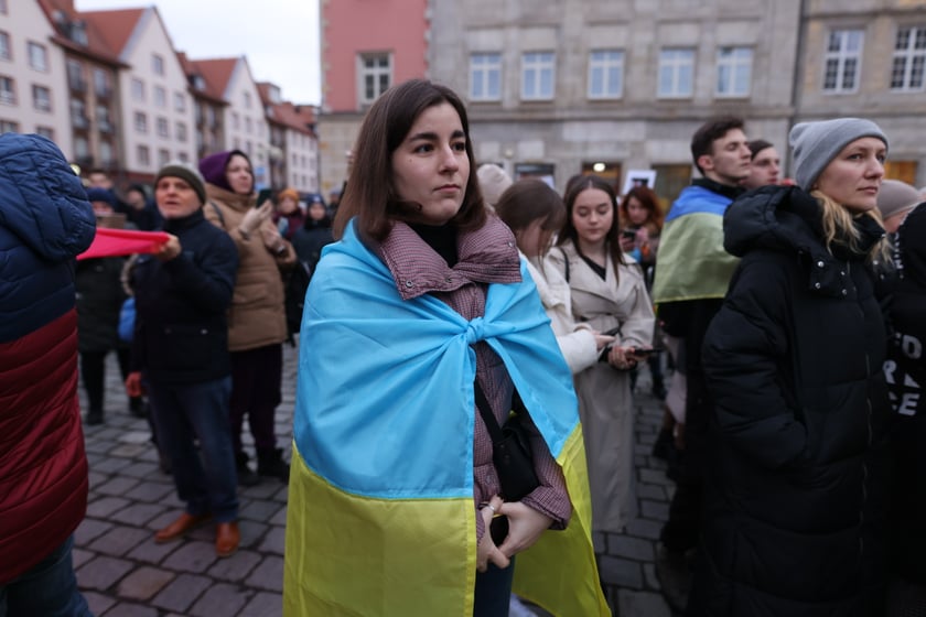 Wrocławskie uroczystości w rocznicę bohaterskiego oporu Ukraińców przeciwko rosyjskiej inwazji