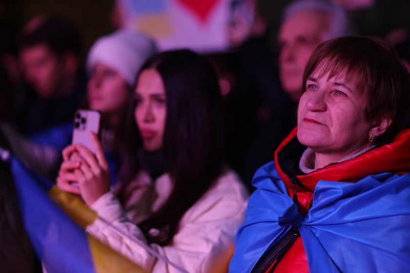 Wrocławskie uroczystości w rocznicę bohaterskiego oporu Ukraińców przeciwko rosyjskiej inwazji