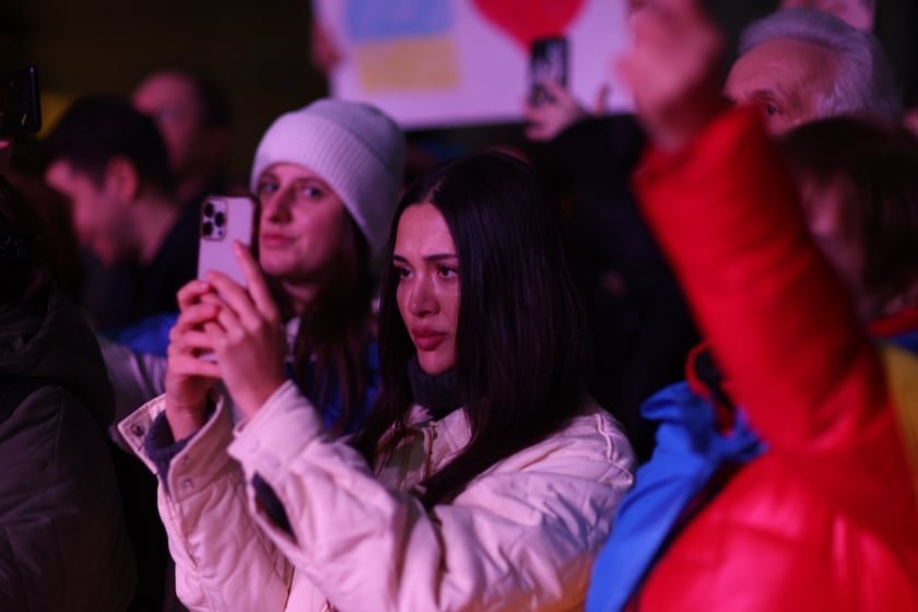 Wrocławskie uroczystości w rocznicę bohaterskiego oporu Ukraińców przeciwko rosyjskiej inwazji
