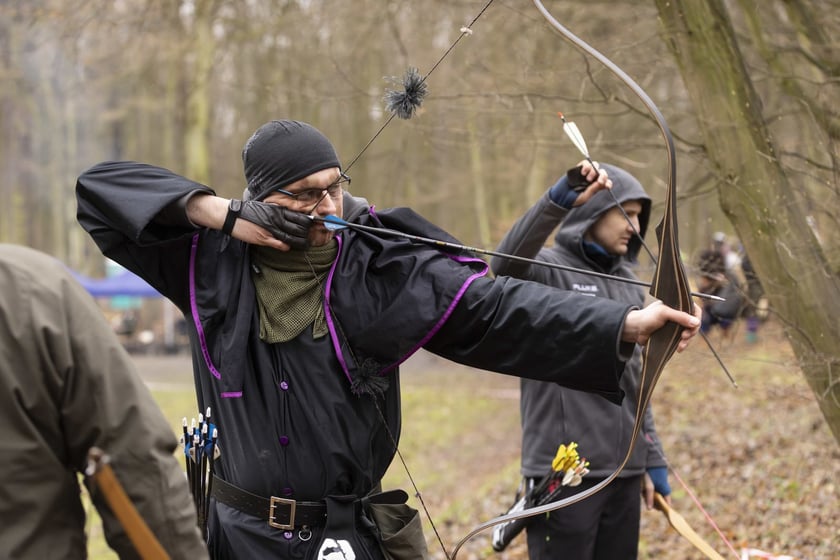 Terenowa Gra Łucznicza X Goblin Wars w Lasku Osobowickim we Wrocławiu