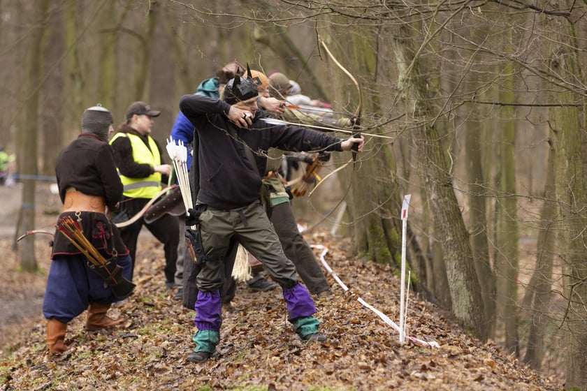 Terenowa Gra Łucznicza X Goblin Wars w Lasku Osobowickim we Wrocławiu