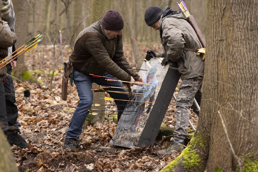 Terenowa Gra Łucznicza X Goblin Wars w Lasku Osobowickim we Wrocławiu