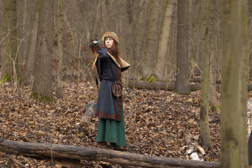 Terenowa Gra Łucznicza X Goblin Wars w Lasku Osobowickim we Wrocławiu