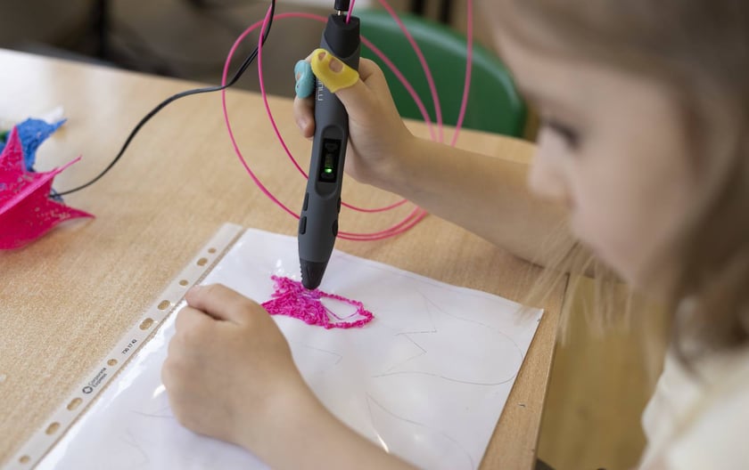 Przedszkolaki z Misiowej Polany drukują w 3D