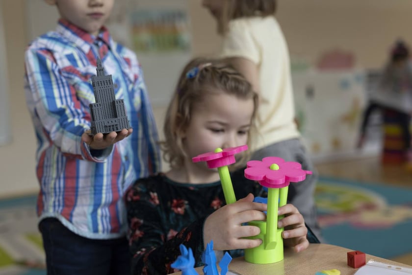 Przedszkolaki z Misiowej Polany drukują w 3D