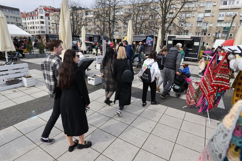 Jarmark Smaczny Weekend na placu Nowy Targ