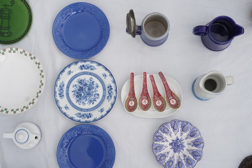 Giełda Staroci pod Iglicą przy Hali Stulecia we Wrocławiu