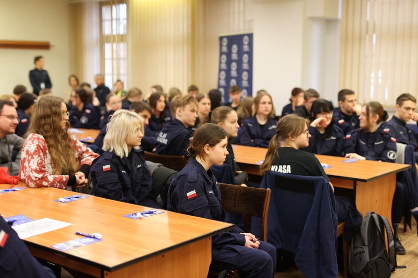 Policja od kuchni, czyli dni otwarte w KMP we Wrocławiu, 27 marca 2023 r.