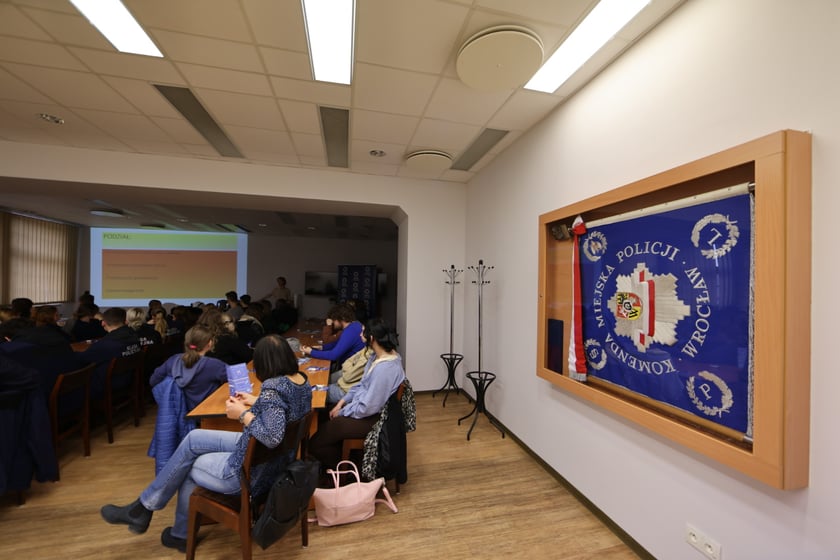 Policja od kuchni, czyli dni otwarte w KMP we Wrocławiu, 27 marca 2023 r.