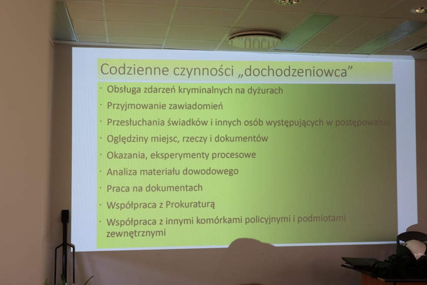 Policja od kuchni, czyli dni otwarte w KMP we Wrocławiu, 27 marca 2023 r.