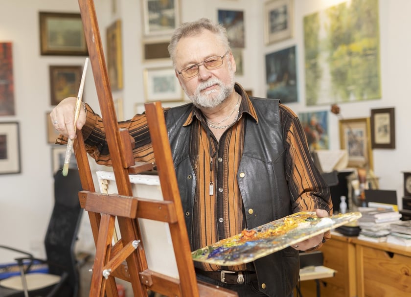 Przewłocki Stanisław artysta malarz. Mistrz akwareli i miniatur