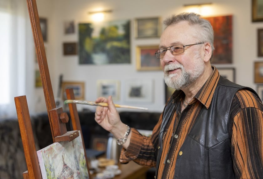 Przewłocki Stanisław artysta malarz. Mistrz akwareli i miniatur