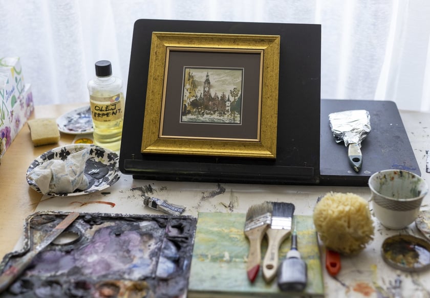 Przewłocki Stanisław artysta malarz. Mistrz akwareli i miniatur