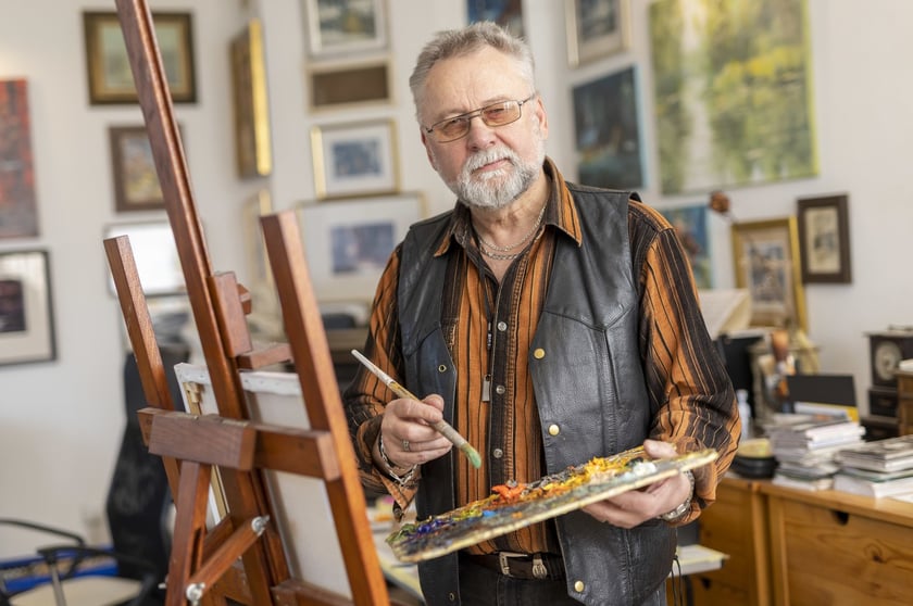 Przewłocki Stanisław artysta malarz. Mistrz akwareli i miniatur