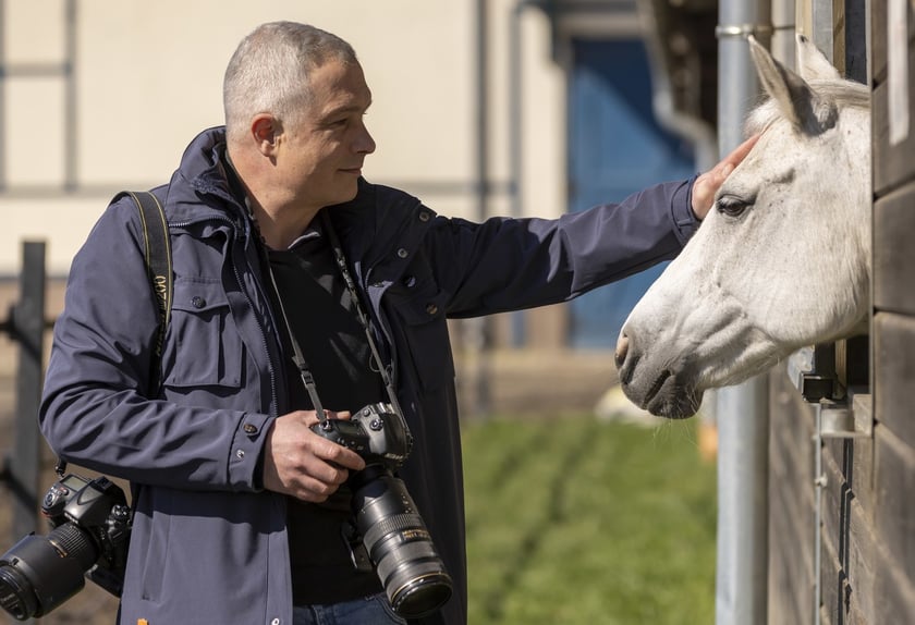 Wiktor Rzeżuchowski, fotograf, instruktor jazdy konnej
