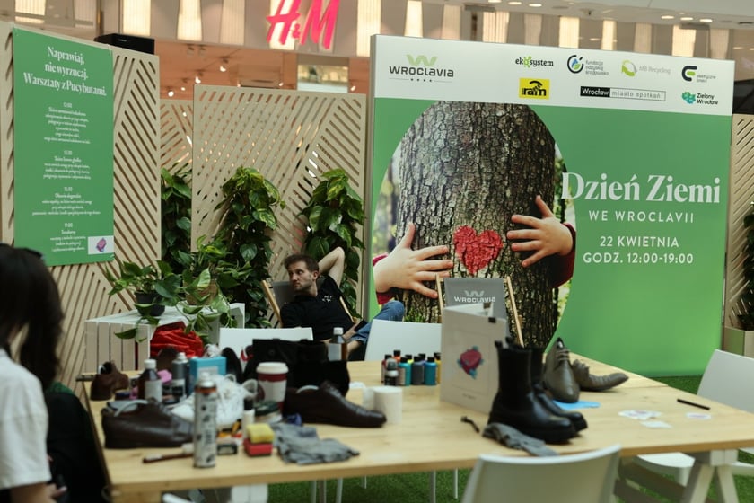 Uczestnicy atrakcji we Wroclavii