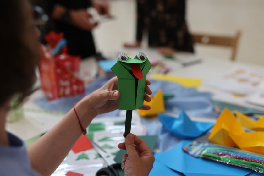 Gra miejska i warsztaty origami w Magnolii