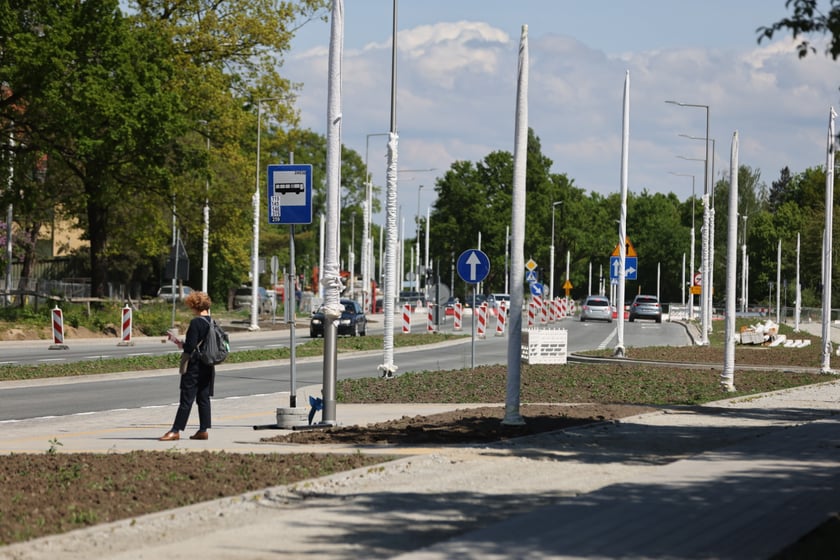 Przejezdny odcinek AWW - Olszewskiego - Mickiewicza