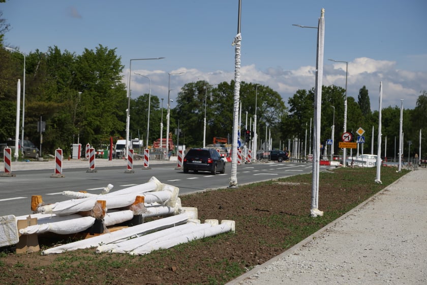 Przejezdny odcinek AWW - Olszewskiego - Mickiewicza