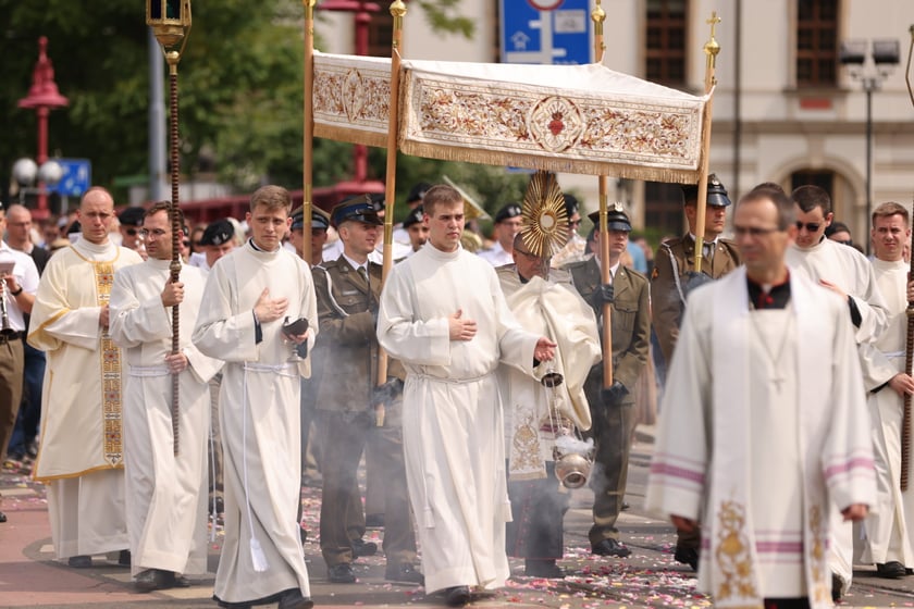 Procesja Bożego Ciała 2023 we Wrocławiu