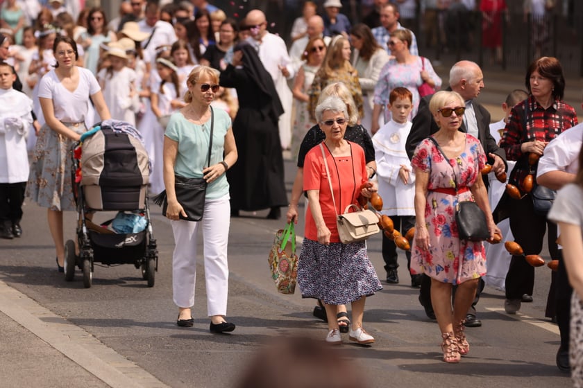 Procesja Bożego Ciała 2023 we Wrocławiu