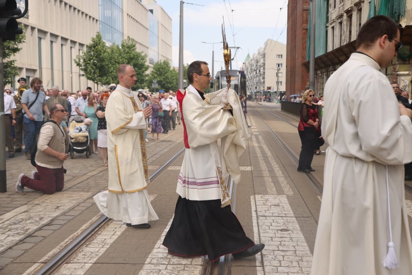 Procesja Bożego Ciała we Wrocławiu