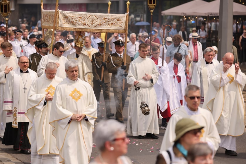 Procesja Bożego Ciała 2023 we Wrocławiu