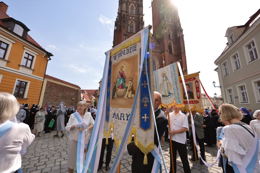 Procesja Bożego Ciała we Wrocławiu 2023