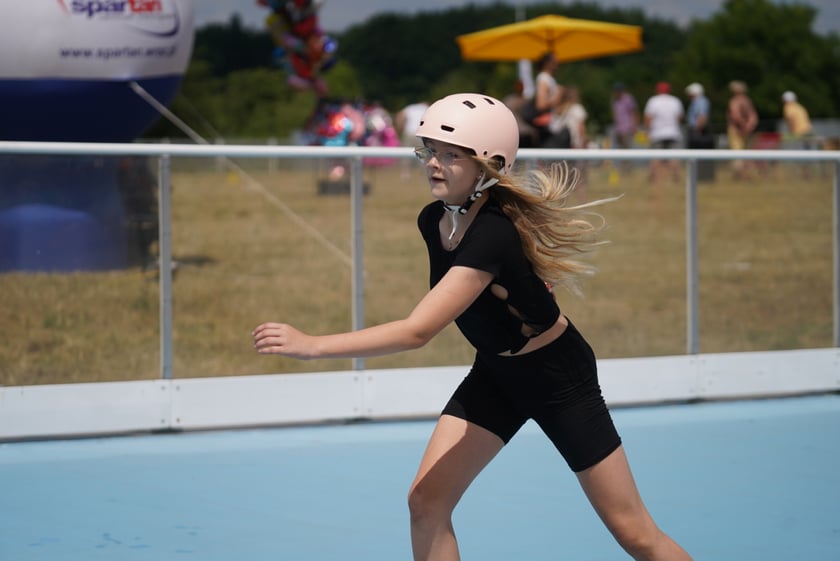 Na Piknik Rodzinny na torze wrotkarskim przyszło wielu wrocławian