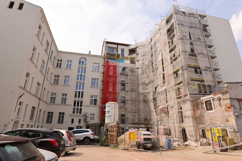 Wyremontowane kamienice przy ul. Kołłątaja