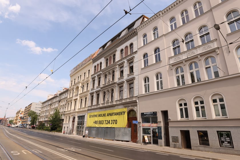 Wyremontowane kamienice przy ul. Kołłątaja