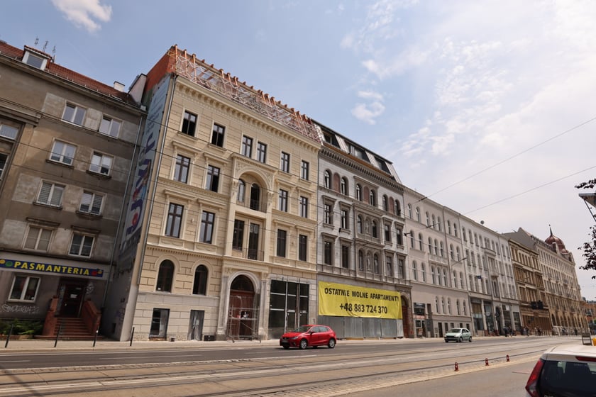 Wyremontowane kamienice przy ul. Kołłątaja