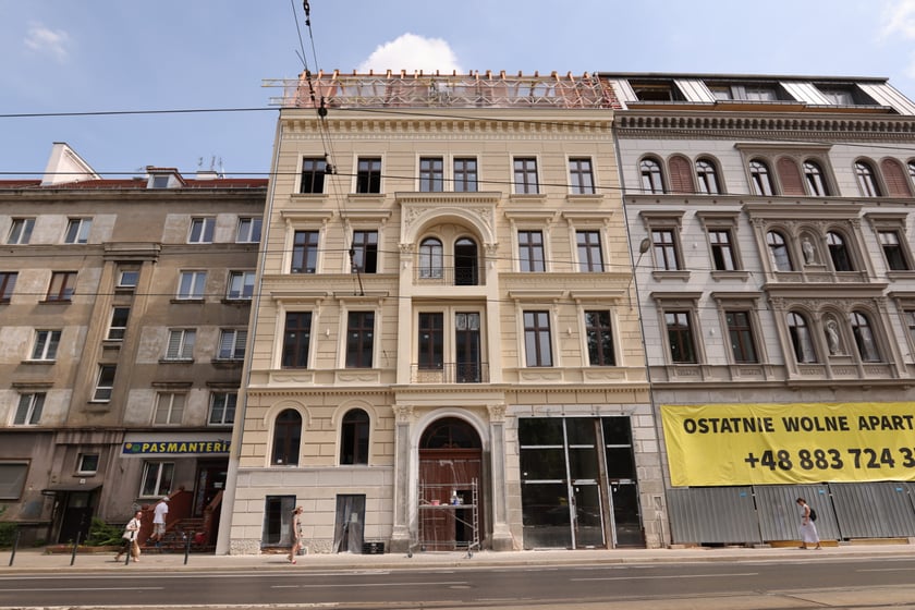 Wyremontowane kamienice przy ul. Kołłątaja