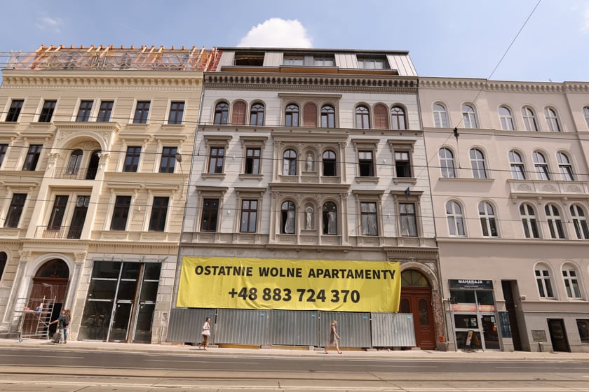 Wyremontowane kamienice przy ul. Kołłątaja