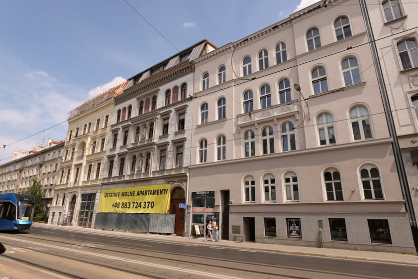 Wyremontowane kamienice przy ul. Kołłątaja