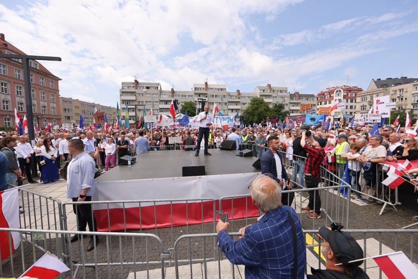 Donald Tusk we Wrocławiu