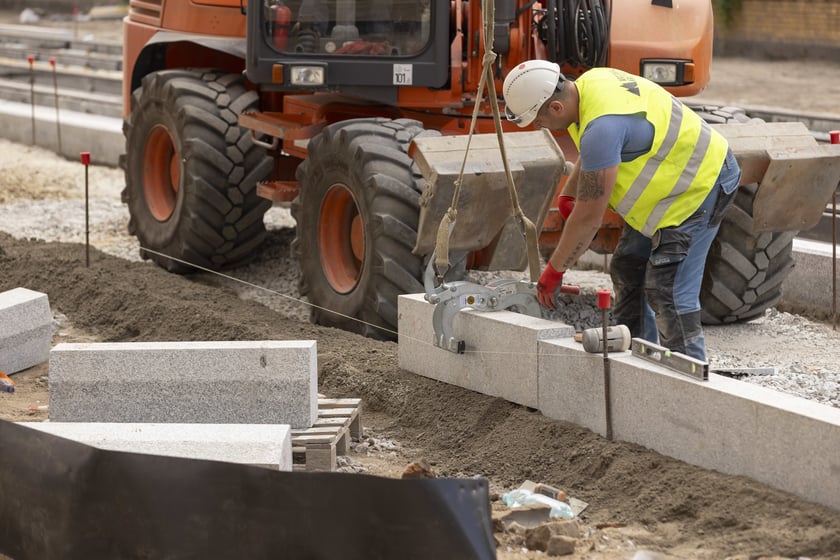 Przebudowa ulicy Pomorskiej i placu Staszica - czerwiec 2023 r.