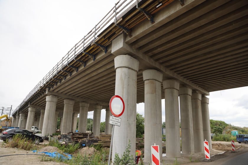 Budowa Osi Zachodniej we Wrocławiu, przełom czerwca i lipca 2023 roku