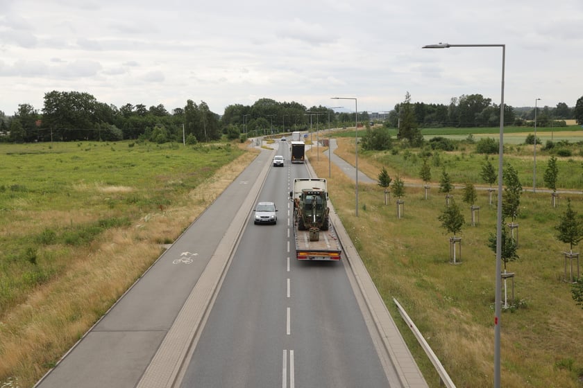 Budowa Osi Zachodniej we Wrocławiu, przełom czerwca i lipca 2023 roku