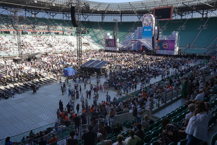 Uczestnicy ChwałaMu 2023. Tarczyński Arena Wrocław
